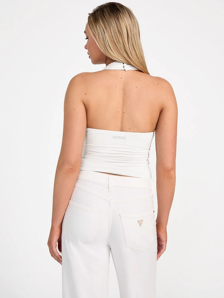 Eco Charlotte Crossed Top