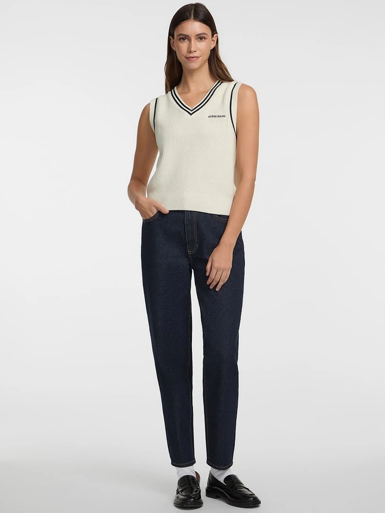 Eco V-Neck Sweater Vest