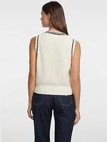 Eco V-Neck Sweater Vest