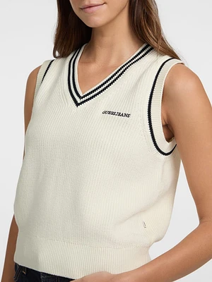 Eco V-Neck Sweater Vest