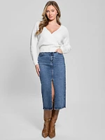 Kellie Wool-Blend Sweater Top