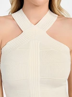 Staci Halter Sweater Top