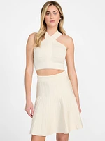 Staci Halter Sweater Top