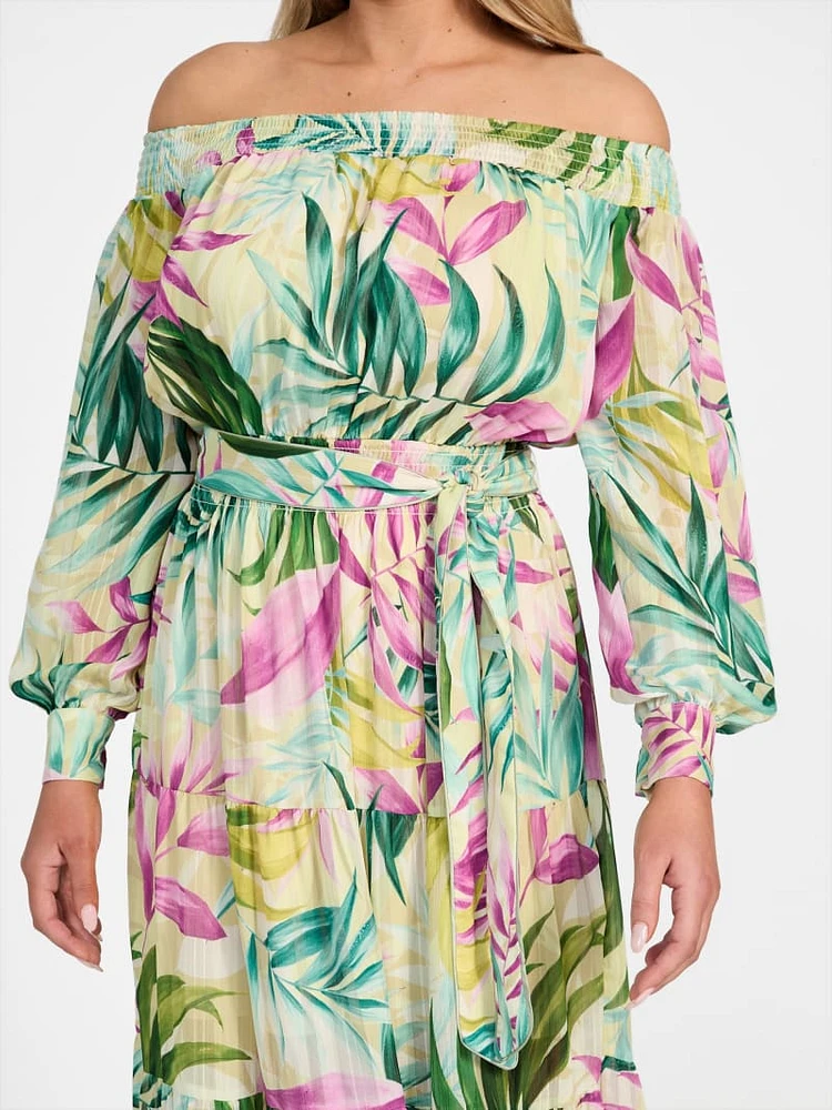 Eco Josee Printed Maxi Dress
