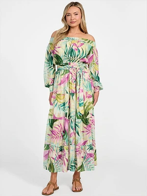 Eco Josee Printed Maxi Dress