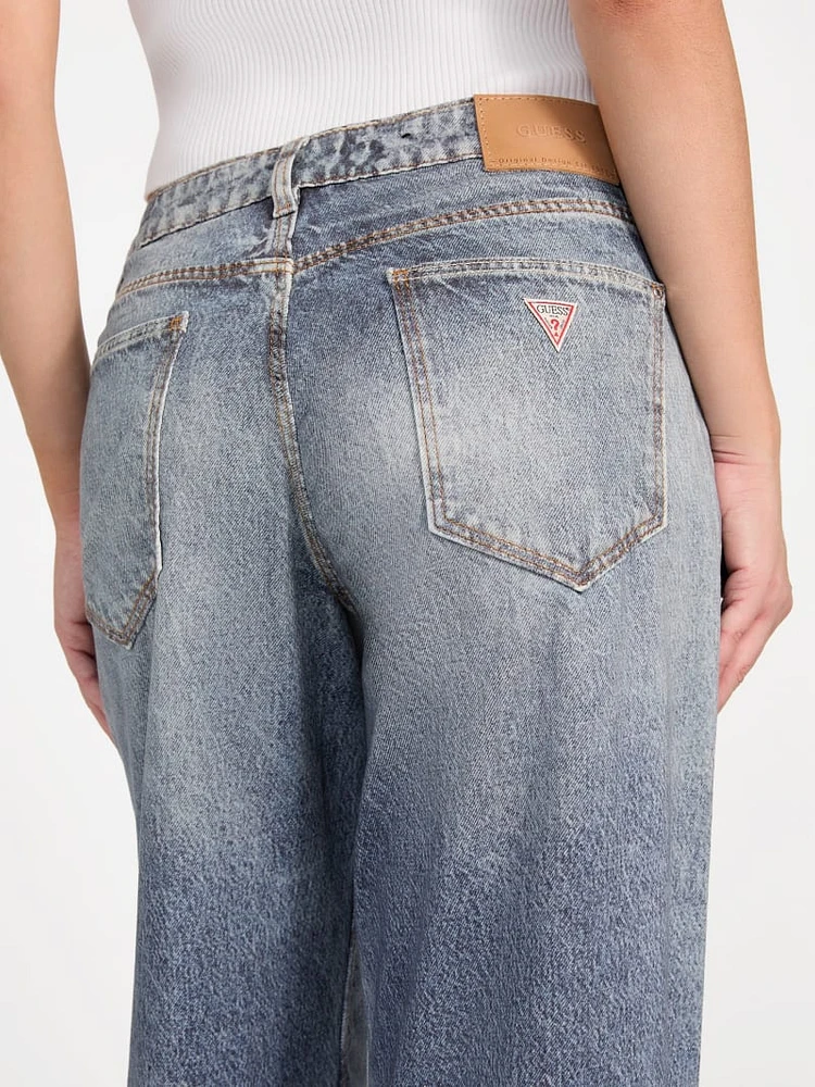 Eco Low-Rise Baggy Jeans