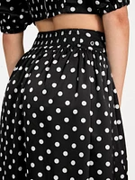 Juliette Maxi Polka Dot Skirt