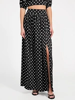 Juliette Maxi Polka Dot Skirt
