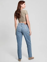 Eco Destroyed Mom Jeans