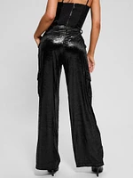 Jolie Velvet Cargo Pants