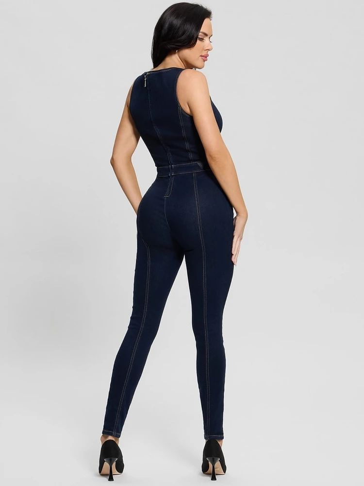Carla Denim Jumpsuit