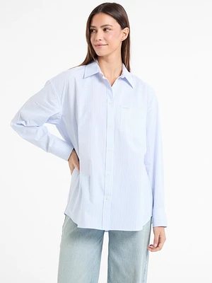 Eco Striped Color-Block Shirt
