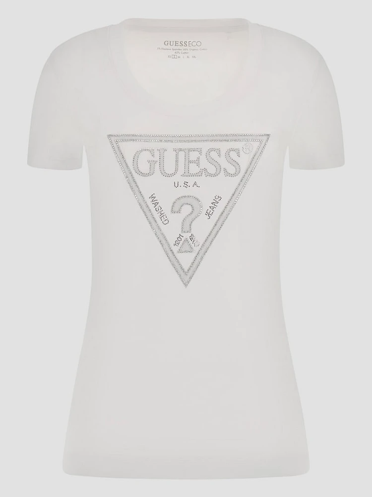 Eco Shiny Signature Triangle Tee