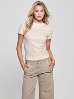 Eco Signature Rhinestone Tee