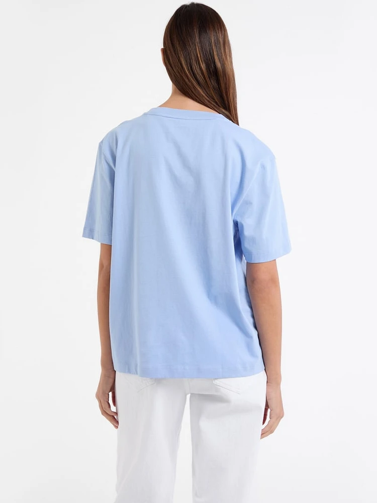 Eco Crewneck Printed Tee