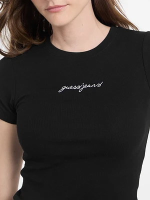 Eco Crewneck Logo Tee