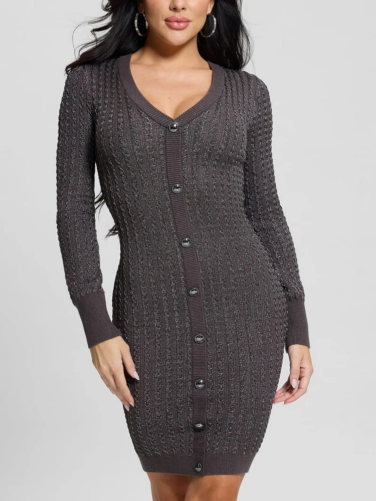 Josie Button Sweater Dress