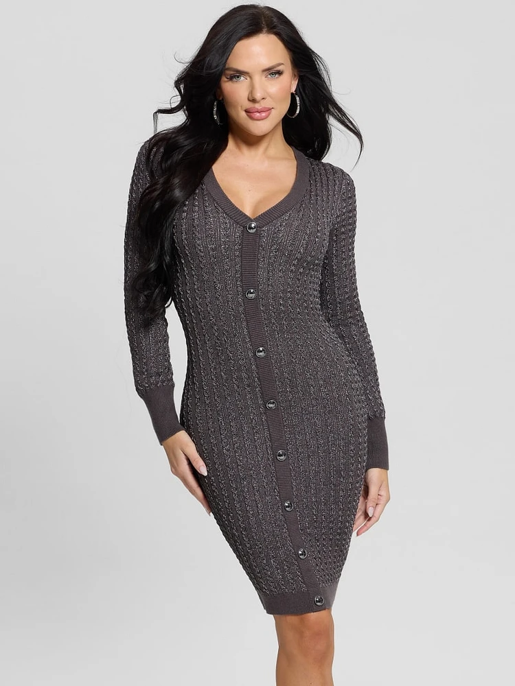 Josie Button Sweater Dress