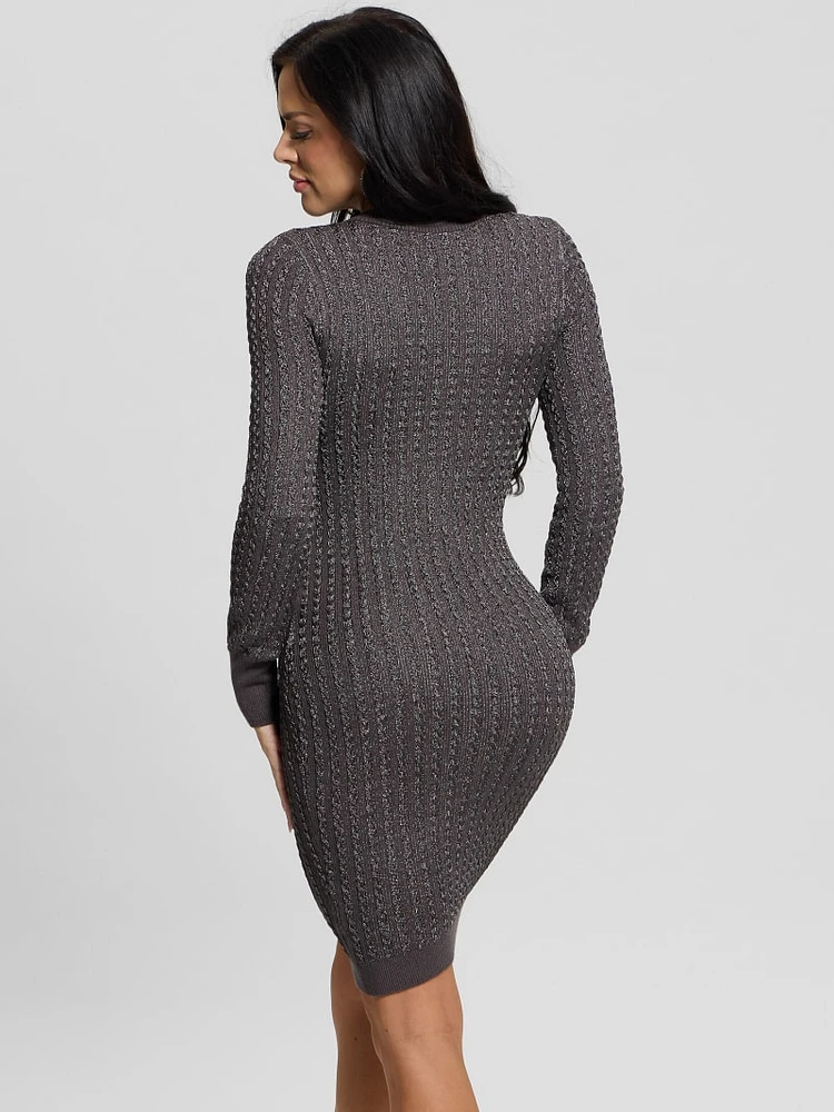 Josie Button Sweater Dress