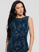 Alanna Velour Dress