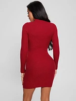 Alice Rhinestone Sweater Dress