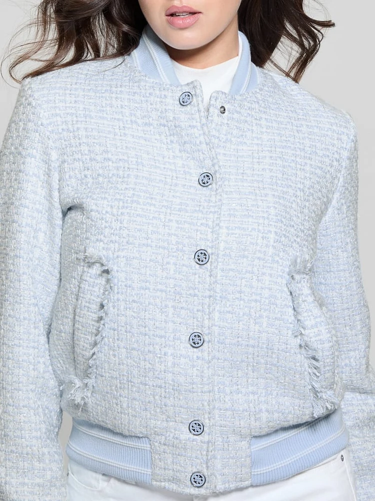 Eco Gloria Tweed Flight Jacket