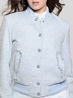 Eco Gloria Tweed Flight Jacket