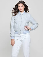 Eco Gloria Tweed Flight Jacket