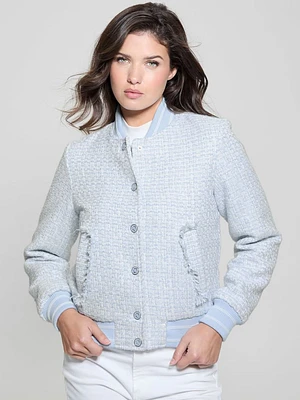 Eco Gloria Tweed Flight Jacket