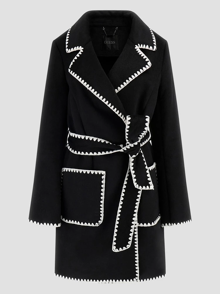 Eco Victoire Wool-Blend Coat