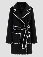 Eco Victoire Wool-Blend Coat