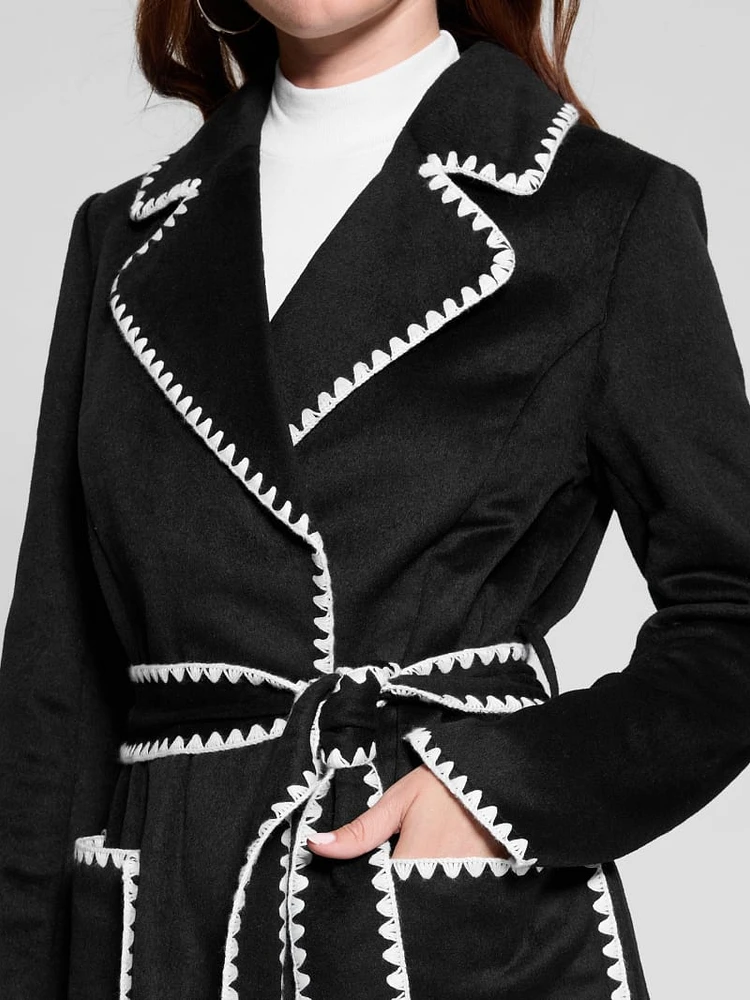 Eco Victoire Wool-Blend Coat