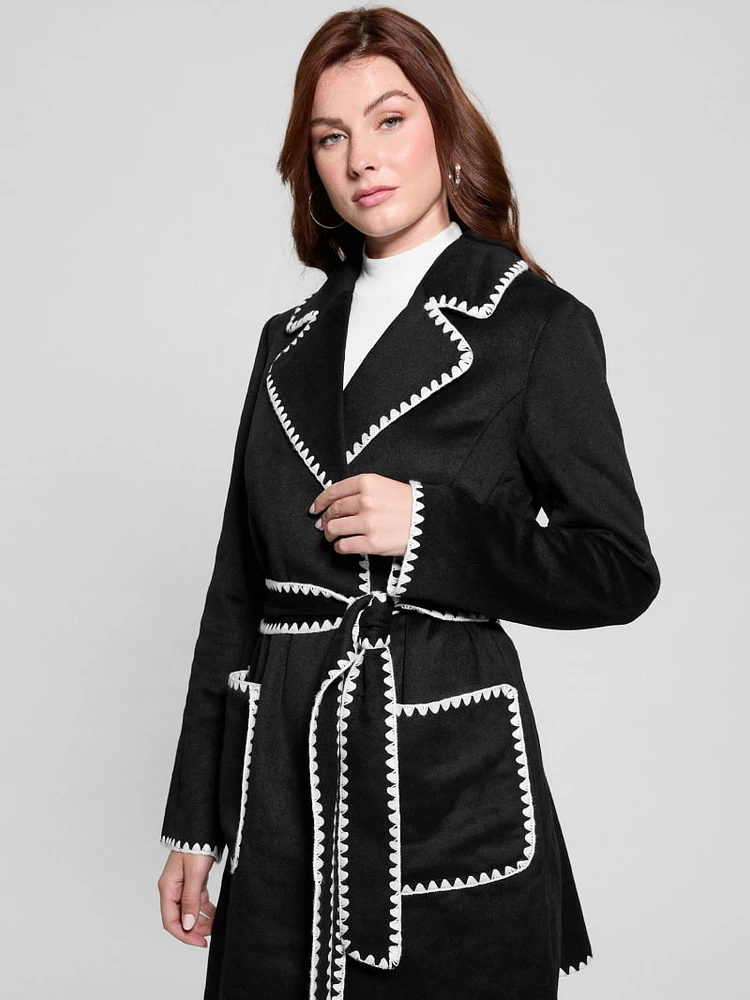 Eco Victoire Wool-Blend Coat