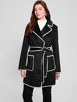 Eco Victoire Wool-Blend Coat