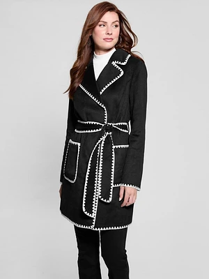 Eco Victoire Wool-Blend Coat