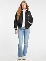 Eco Embroidered Varsity Jacket