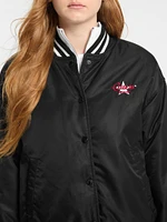 Eco Embroidered Varsity Jacket