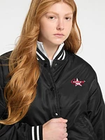 Eco Embroidered Varsity Jacket