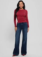 Eco Noelle Shirred Top