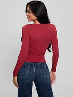 Eco Noelle Shirred Top
