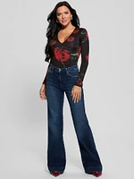 Eco Bianca Printed Bodysuit