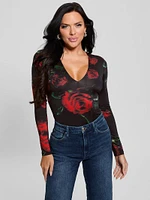 Eco Bianca Printed Bodysuit