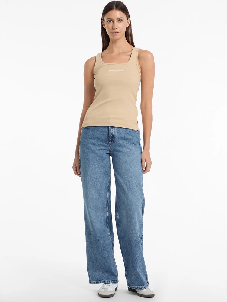 Eco Ribbed Tank Top