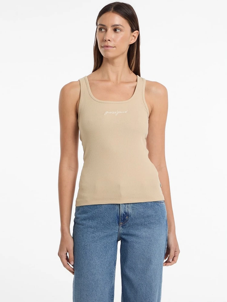 Eco Ribbed Tank Top