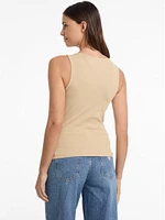 Eco Ribbed Tank Top