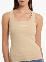 Eco Ribbed Tank Top