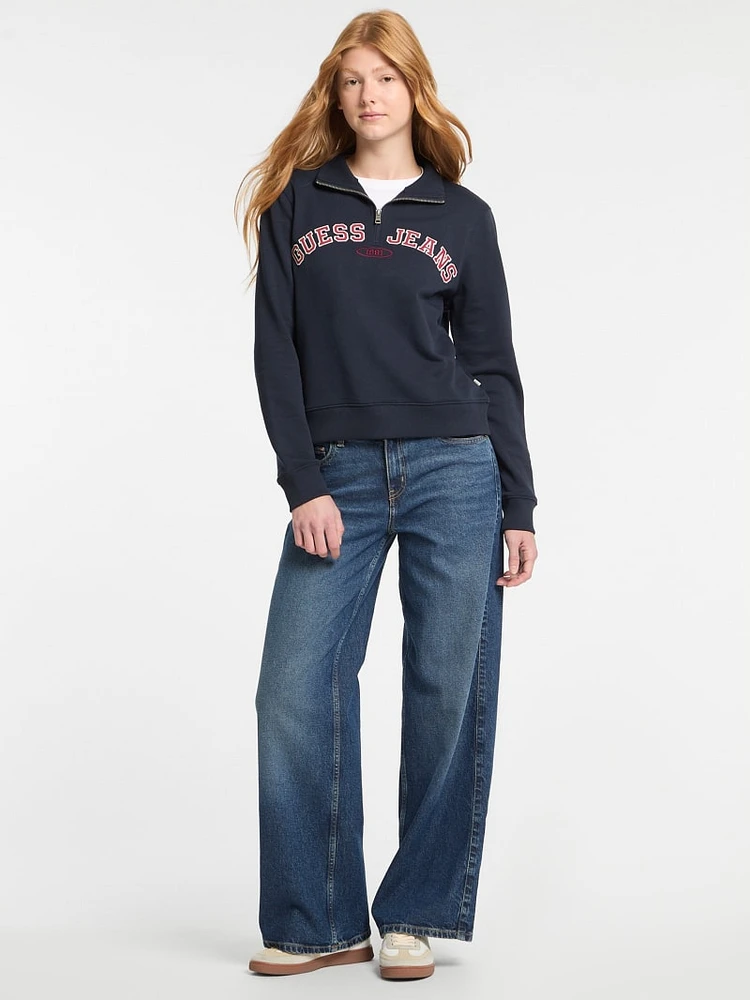 Eco Half-Zip Sweatshirt