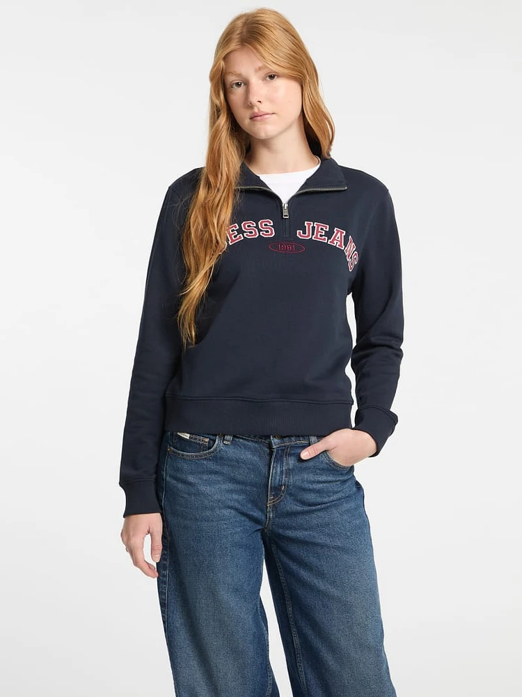 Eco Half-Zip Sweatshirt