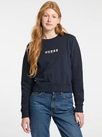 Eco Crewneck Embroidered Sweatshirt