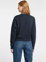 Eco Crewneck Embroidered Sweatshirt